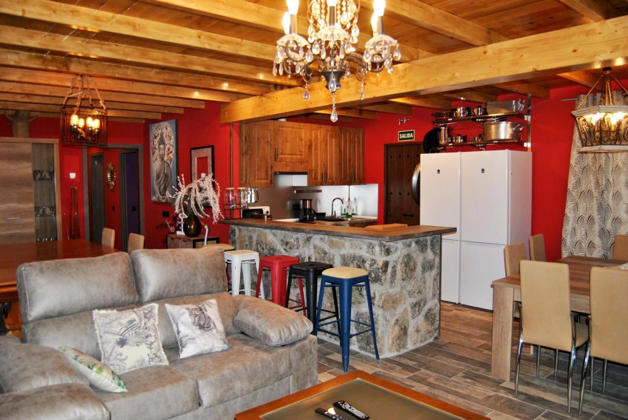 Complejo Casas Rurales Mansiones Y Villas Deluxe Collado Mediano 외부 사진