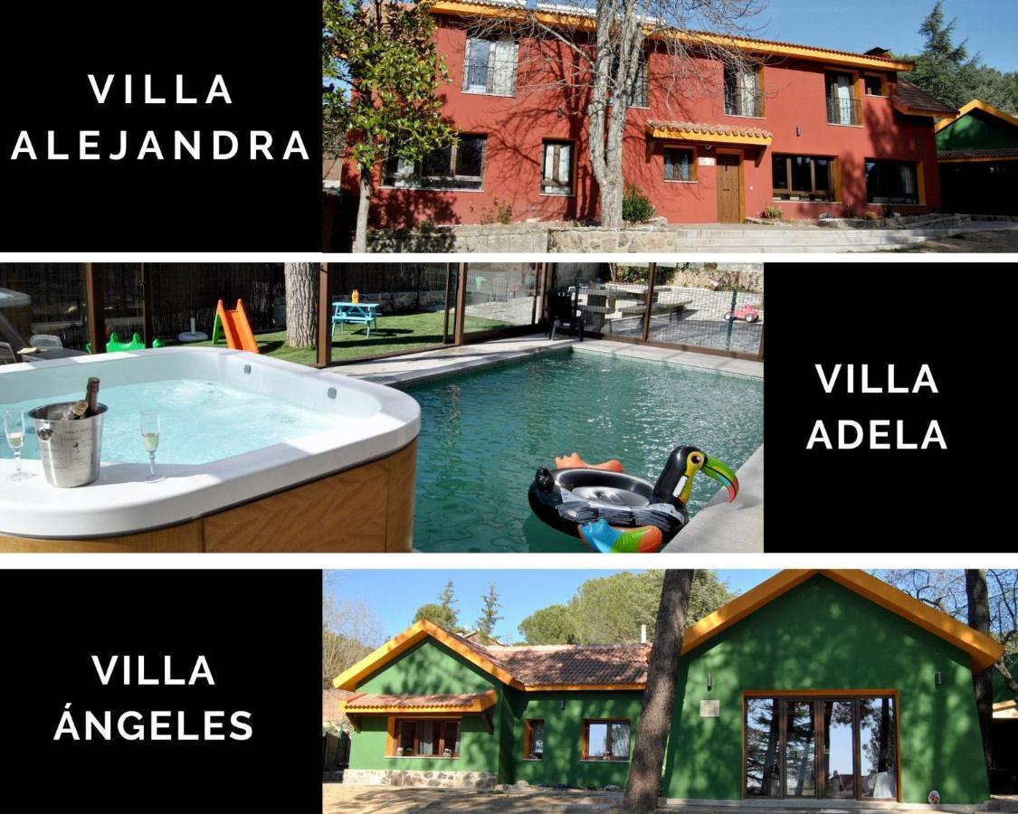 Complejo Casas Rurales Mansiones Y Villas Deluxe Collado Mediano 외부 사진